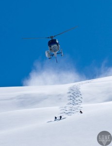 贝拉库拉（Bella Coola）的直升机滑雪