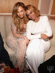 Jennifer Lopez and Beyoncé