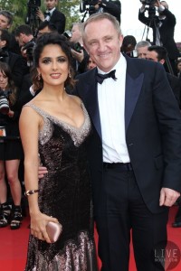 2012年，Salma Hayek and Francois-Henri Pinault