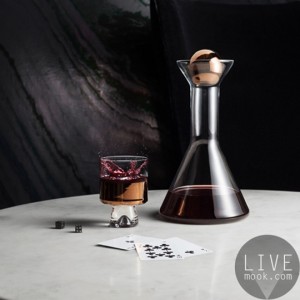 Tom Dixon_Tank Barware Collection with Wine