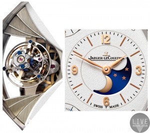 Jaeger-LeCoultre 积家Duomètre Sphérotourbillon Moon双翼立体双轴陀飞轮月相腕表_close-up spherotourbillon