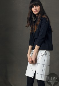 Look 6 - Marlee Knit, Ginette Skirt