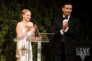 Amanda Seyfried and Riccardo Tisci