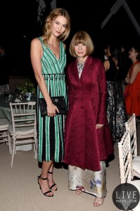 Karlie Kloss and Anna Wintour