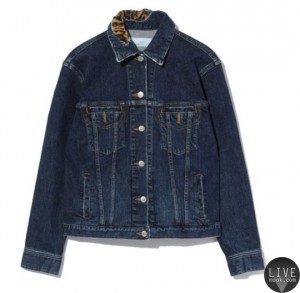 Roarguns Strass Logo Patchwork Denim Jacket