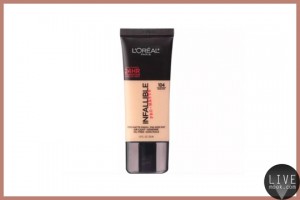 防水：L’Oreal Paris Infallible Pro-Matte Foundation