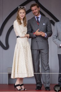 Monaco and Swedish Royals At Monaco Grand Prix